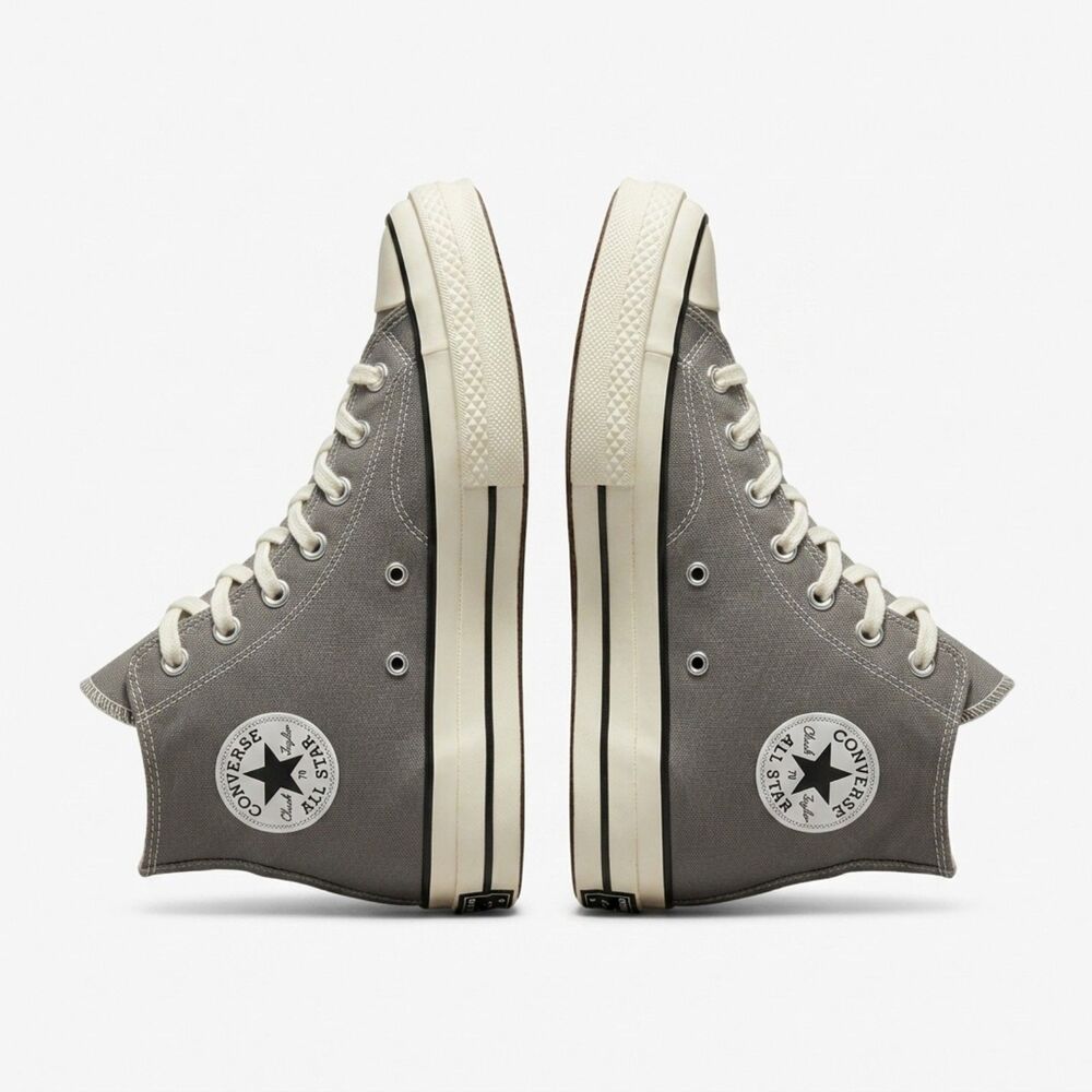 Converse Chuck 70 Vintage Canvas Origin Story Grey Sneakers Size Men 7 Women 9